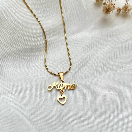 COLLAR CORAZÓN DE MAMÁ