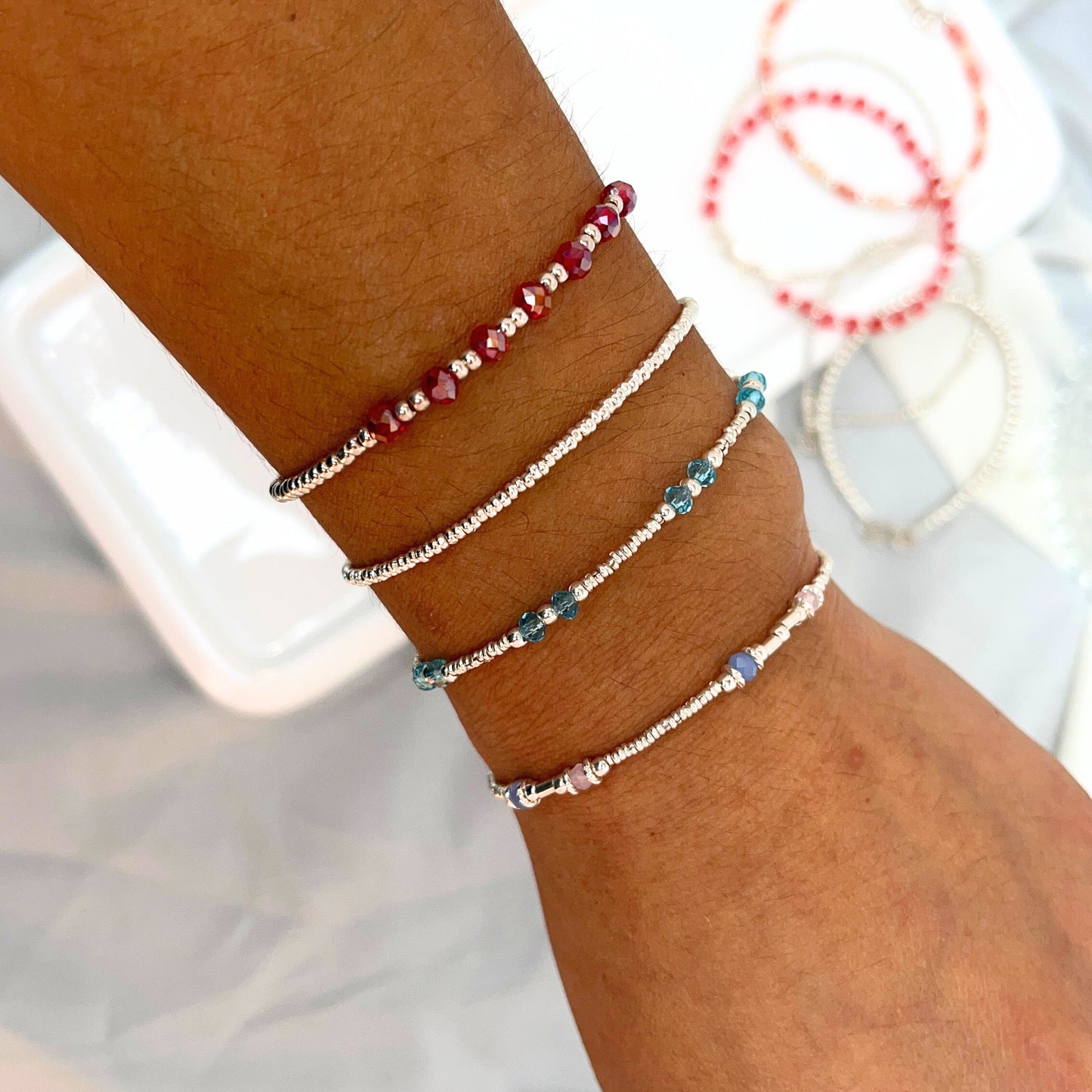 Pulsera Leticia Wine