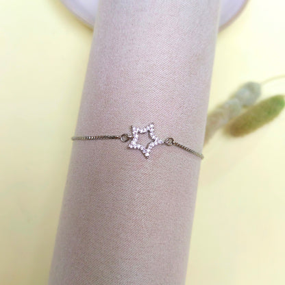 Pulsera Silver Stone Estrella