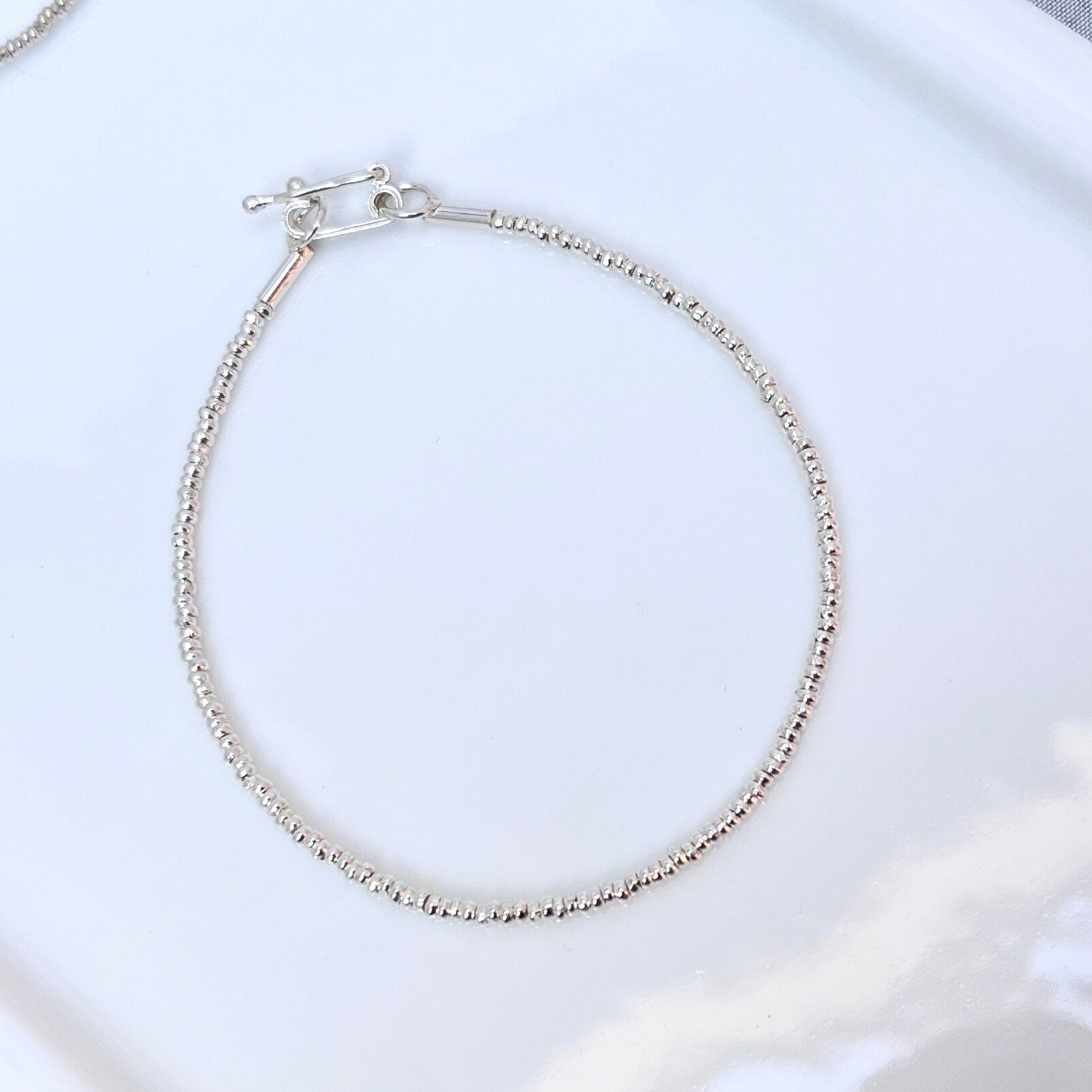 Pulsera Leticia Plata